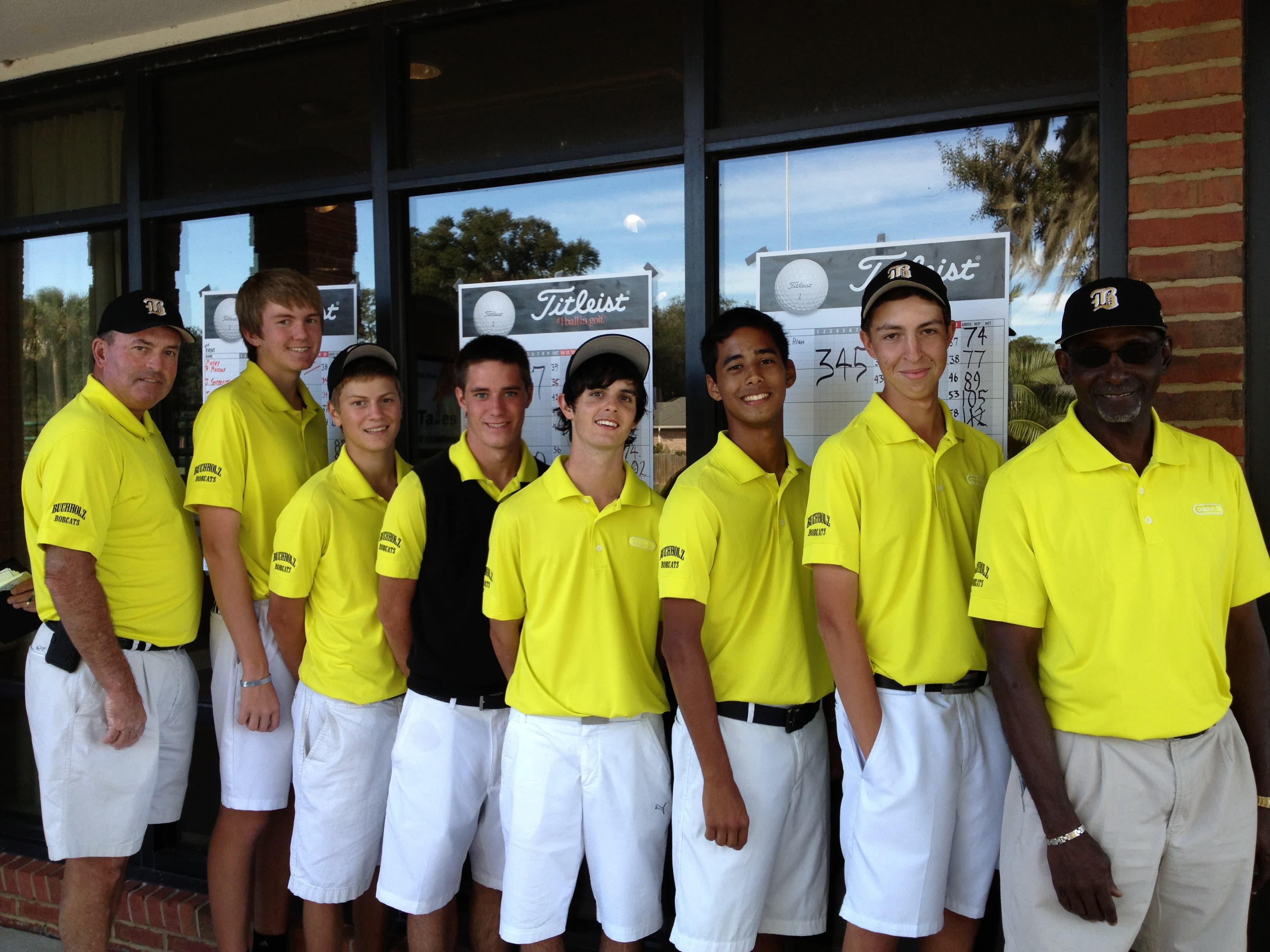 An archival photograph of the Buchholz golf team at Ironwood, part of Trace and Tyler’s connection to the course