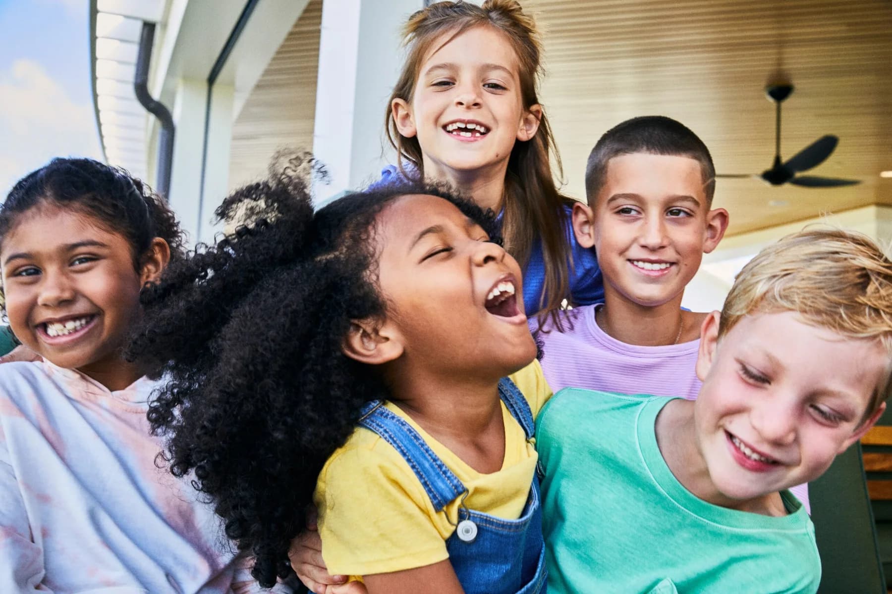 Children pictured in The Park’s published community story